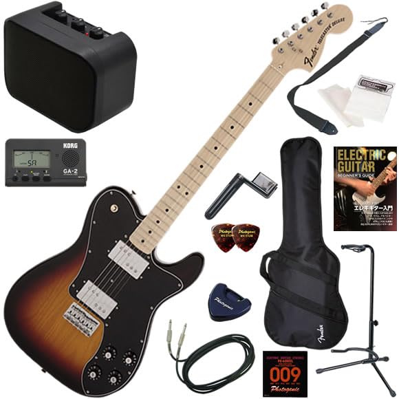 フェンダー テレキャスター デラックス サンバーストエレキギター